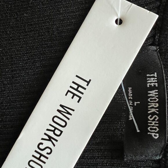 NWT | Black Ruffle Trim Mini Dress | Size Large - Picture 3 of 6